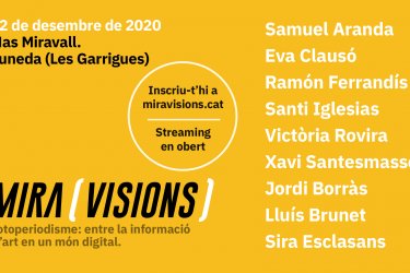 Ja es poden consultar tots els vídeos de la jornada Miravisions 2020